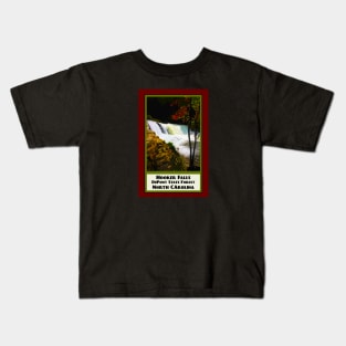 Vintage Travel Hooker Falls Kids T-Shirt